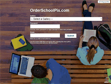 Tablet Screenshot of orderschoolpix.com
